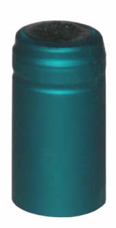 Turquoise PVC Shrink Capsules (Bag of 30)
