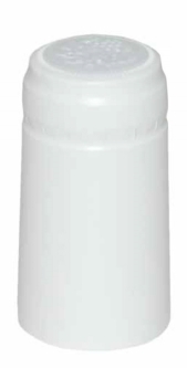 White PVC Shrink Capsules (Bag of 30)